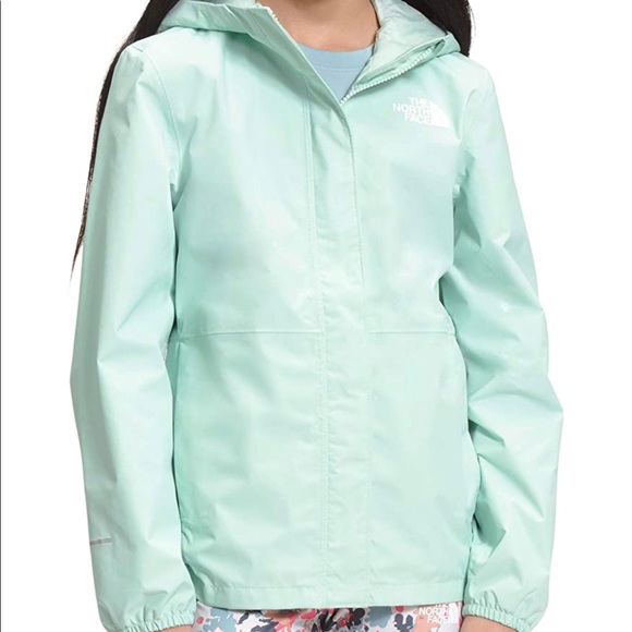 The North Face Girls Resolve Reflective Jacket Misty Jade - Picture 1 of 5